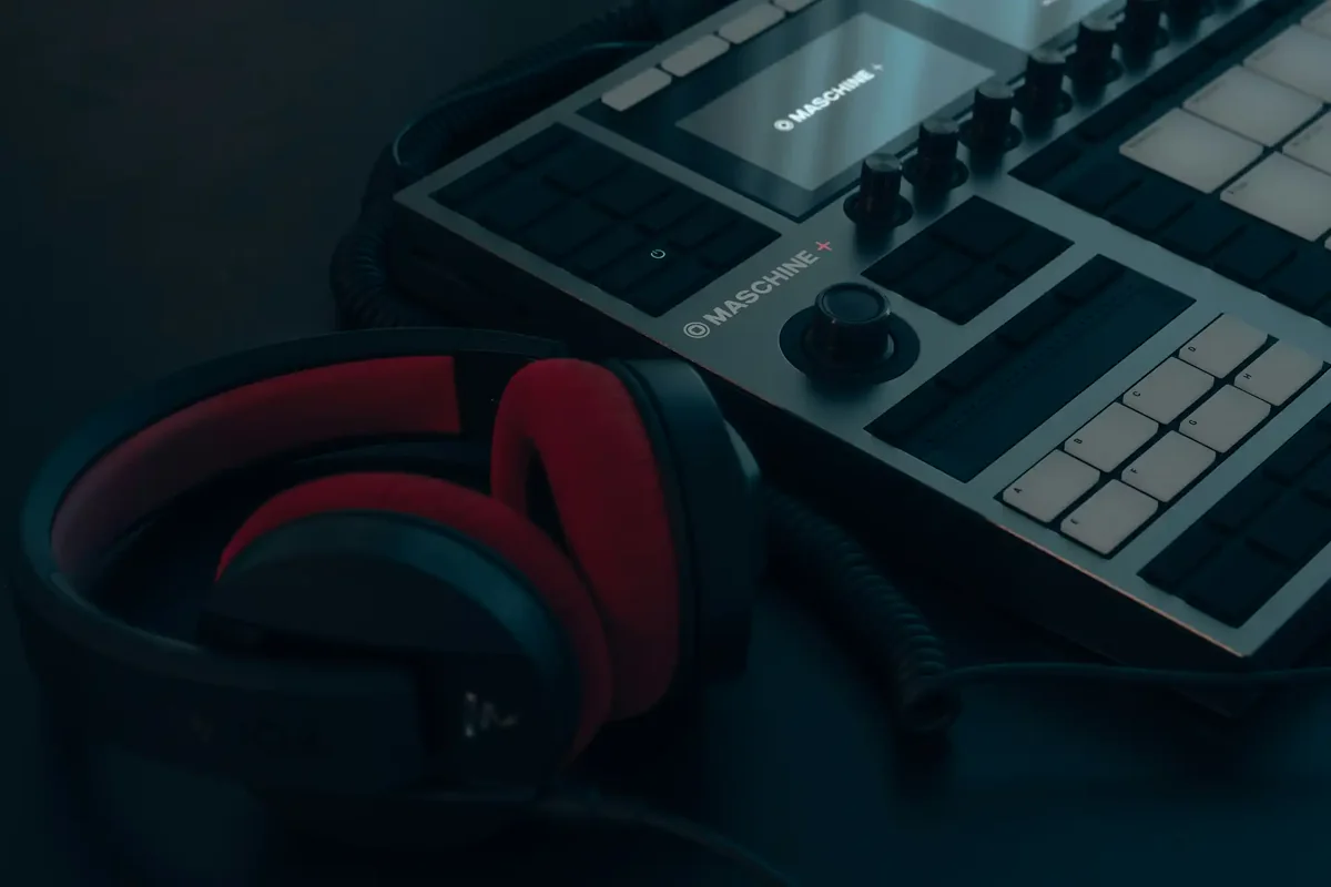 A creator recording setup
