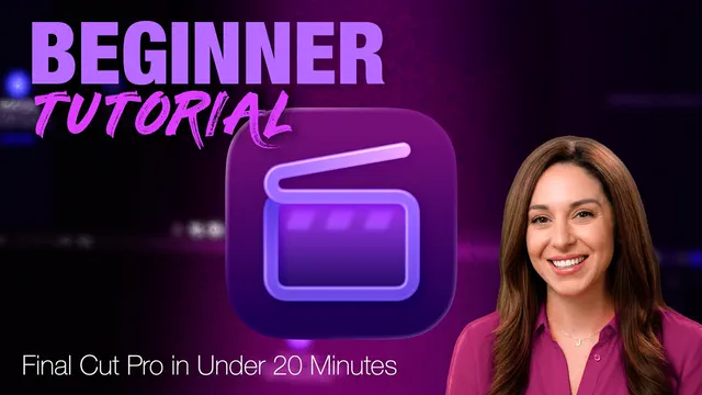 Final Cut Pro Beginner Tutorial | Get Editing in Less Than 20 Minutes! thumbnail