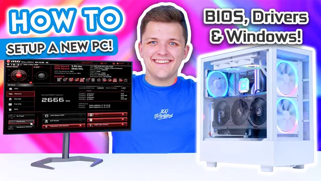 What To Do AFTER Building a Gaming PC! 😄 [BIOS, Drivers & Windows 11 Install!] thumbnail